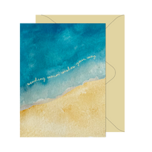 Load image into Gallery viewer, Beachy Warm Wishes Card