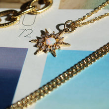 Load image into Gallery viewer, Opal Crystal Starburst Pendant