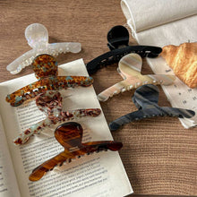 Load image into Gallery viewer, 2+VIntage Delicate Large Hair Claws DPJC2204: C4