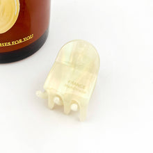 Load image into Gallery viewer, Acetate Oval Small Claw Clip, Classic And Simple Hair Clip: Black