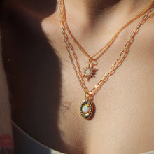 Load image into Gallery viewer, Opal Crystal Starburst Pendant