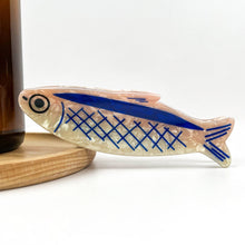 Load image into Gallery viewer, Sardine-Shaped Hair Claw Clip, Ocean Style Hair Clip: Sardine