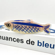 Load image into Gallery viewer, Sardine-Shaped Hair Claw Clip, Ocean Style Hair Clip: Sardine