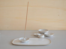 Load image into Gallery viewer, NUDE Ceramic Incense Holder Handmade in Italy Unique shapes