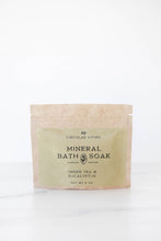 Load image into Gallery viewer, Mineral Bath Soak Sachet, Green Tea & Eucalyptus