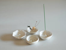 Load image into Gallery viewer, NUDE Ceramic Incense Holder Handmade in Italy Unique shapes