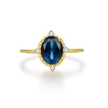 Load image into Gallery viewer, Ocean Versailles Ring: Gold / 6