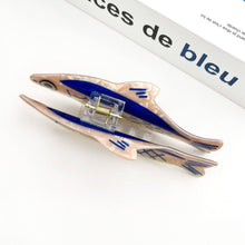 Load image into Gallery viewer, Sardine-Shaped Hair Claw Clip, Ocean Style Hair Clip: Sardine