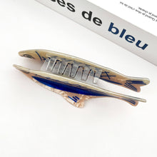 Load image into Gallery viewer, Sardine-Shaped Hair Claw Clip, Ocean Style Hair Clip: Sardine

