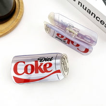 Load image into Gallery viewer, Diet Coke Bottle Hair Claw Clip, Fun Acetate Hair Accessory: Coke
