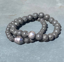 Load image into Gallery viewer, Pearl Drop Bracelets: Pink
