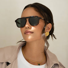 Load image into Gallery viewer, Addison Acetate Unisex Aviator Sunglasses  : Tortoise / G15
