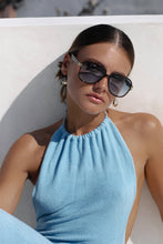Load image into Gallery viewer, Spencer Tortoise Blue Sunglasses: Tortoise / Blue
