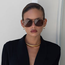Load image into Gallery viewer, Billie ( NEW ) Unisex Aviator Sunglasses   : Brown
