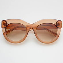 Load image into Gallery viewer, Charlotte Acetate Womens Cat Eye Sunglasses: Brown

