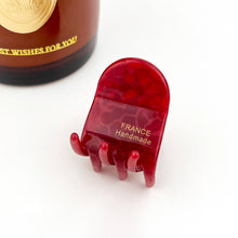 Load image into Gallery viewer, Acetate Oval Small Claw Clip, Classic And Simple Hair Clip: Black
