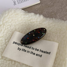 Load image into Gallery viewer, Colourful Rhinestone Simple Grab Clip DPJC3: Brown / 2
