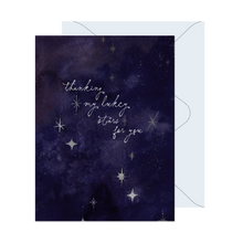 Load image into Gallery viewer, Thank My Lucky Stars Card
