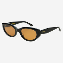 Load image into Gallery viewer, Ameli Acetate Cat-Eye Sunglasses : Black
