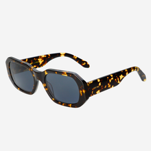 Load image into Gallery viewer, Onyx Acetate Womens Rectangular Sunglasses: Dark Tortoise
