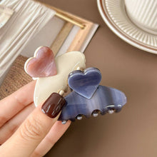 Load image into Gallery viewer, Cute Heart Acetate Small Hair Claw DP25E896: Pink
