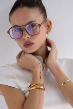 Load image into Gallery viewer, Billie Blue Light Readers Reading Glasses Unisex Eyeglasses : Brown / +1.5

